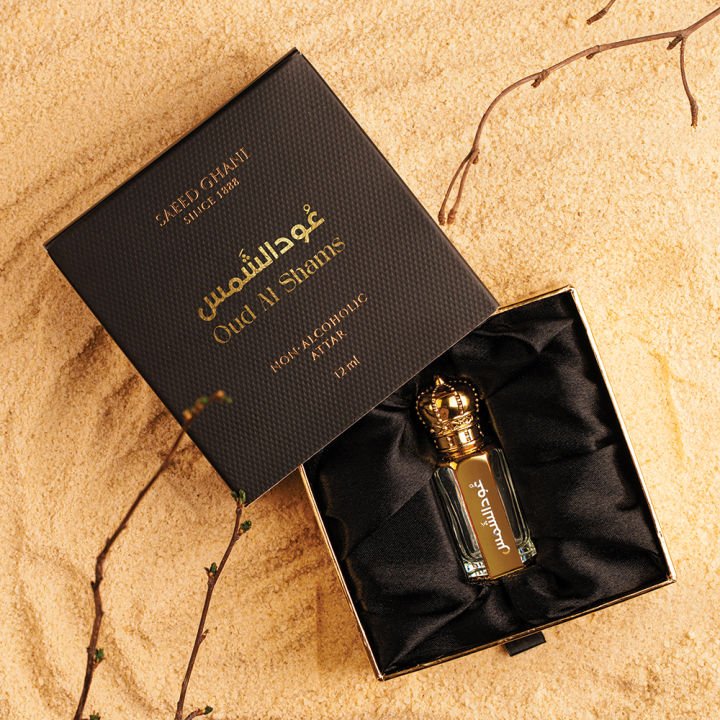 Saeed Ghani Oudh Elixir Attar (12ml) - Saffron