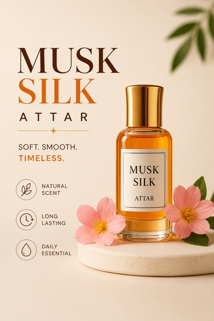 Hemani Musk Attar (6ml) - Saffron